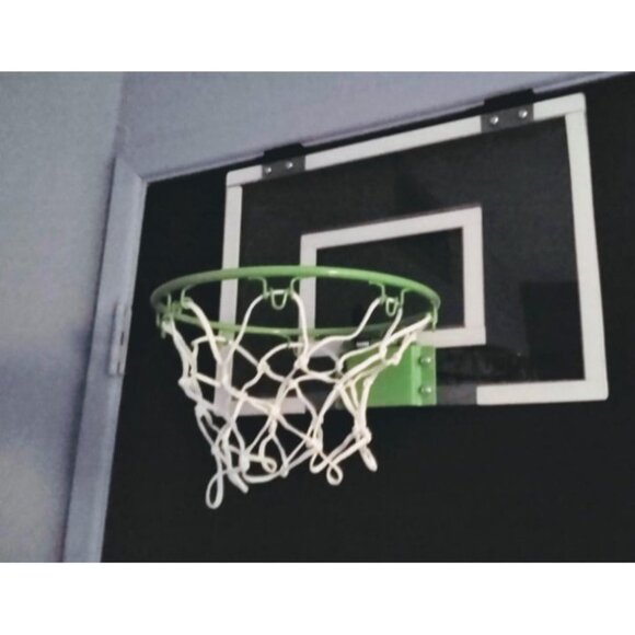 Glow in The Dark Mini Basketball Hoop - Over The Door Indoor Basketball - Picture 2 of 2